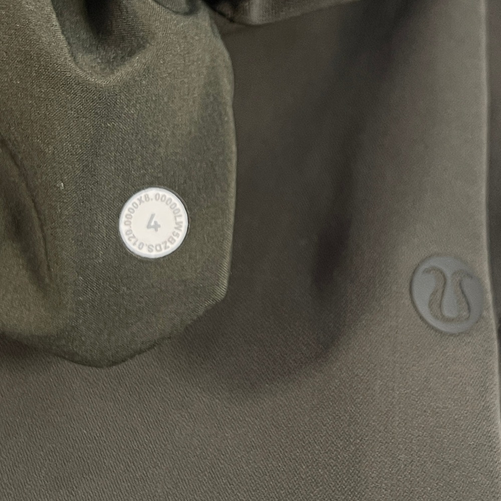 Lululemon On the Fly Travel Woven Jogger‎ Womens 4 Dark Olive Green Pants - Picture 8 of 14